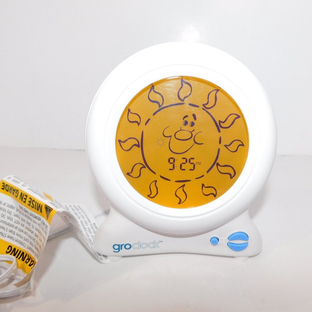 Gro Clock Child Sleep Trainer Groclock Alarm Clock Night Light